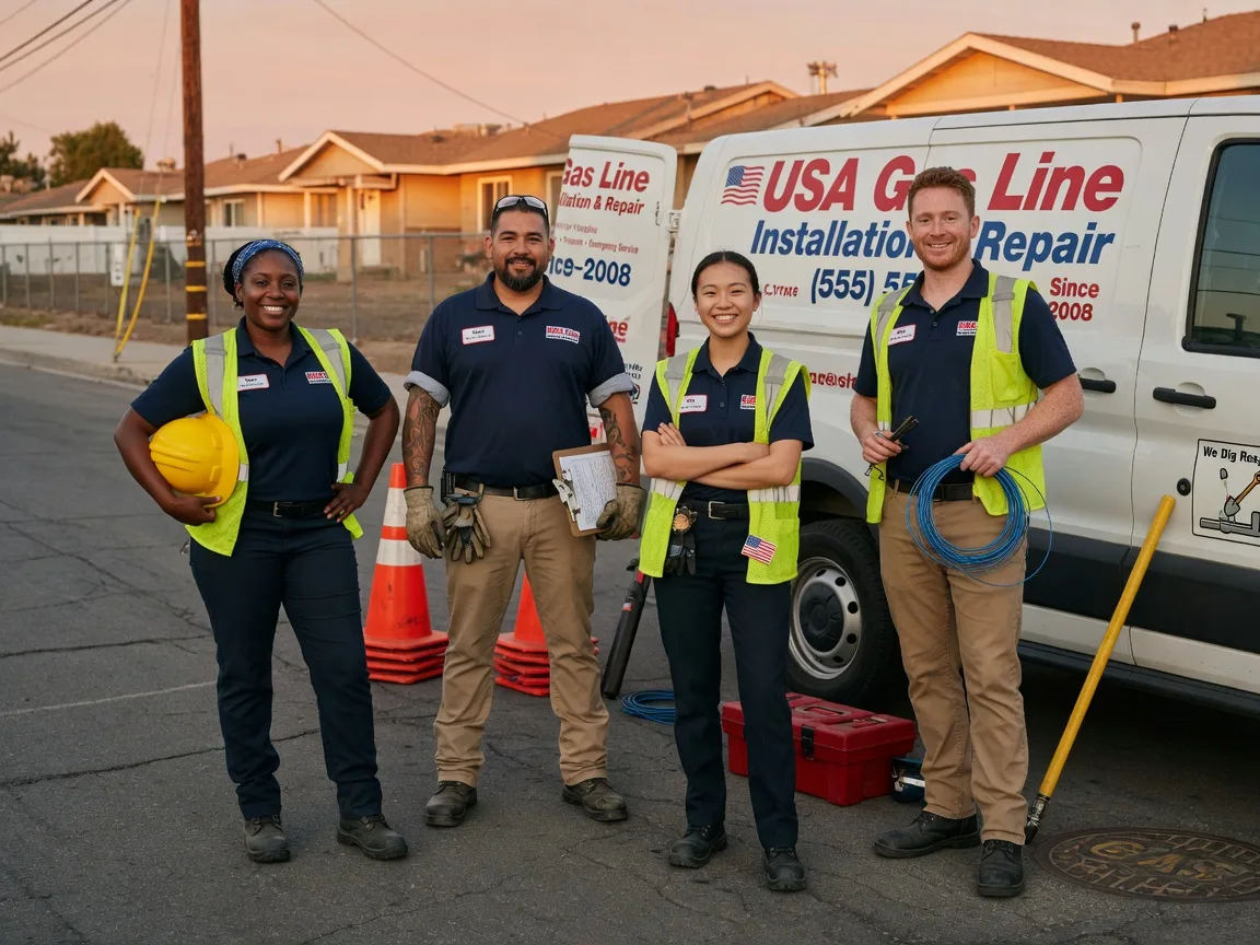 Gas Line Installation company in Hubert, NC